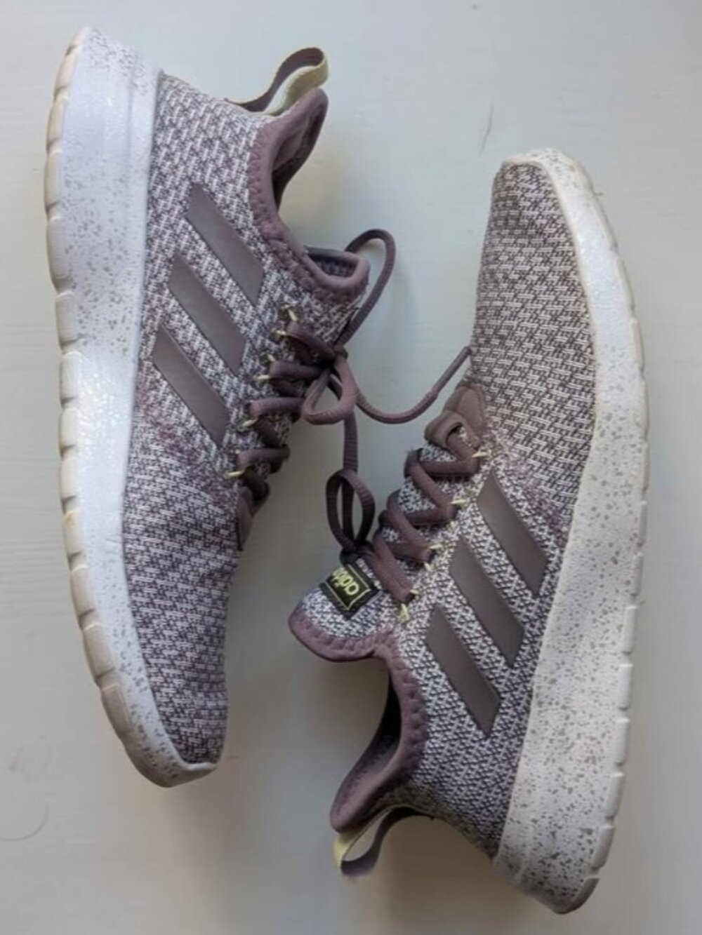 Adidas Women's Lite Racer Reborn Running Shoe Cloudfoam Knit Sneakers, 8.5